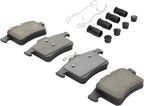 Premium Semi-Metallic Rear Brake Pads Compatible - Image 2