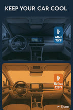 Proadsy Windshield Sun Shade Umbrella - Image 3