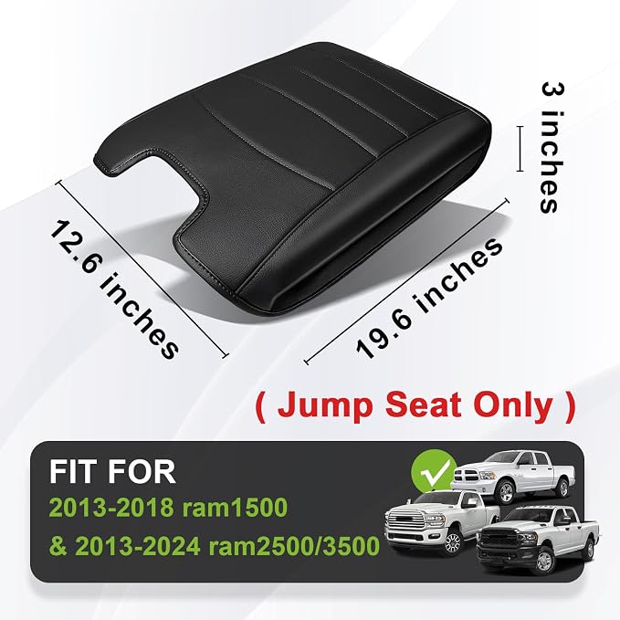 Muslogy Center Console Armrest Cover Compatible - Image 3