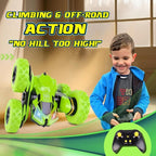 RC Stunt Car, Remote Control Double-Sided Driving 360° Flips & Rotations - Image 3