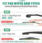 26" 16" 10" Windshield Wiper Blades Replacement - Image 8