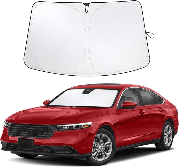Econour Windshield Sun Shade for Honda Accord 2018-2022 Window Sunshade Sun by EcoNour