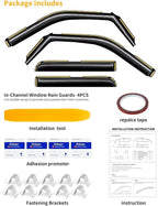 in-Channel Window Rain Guards Fit - Image 9