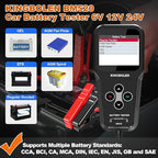 KINGBOLEN BM520 6V 12V 24V Car Battery Tester, 100-2000 CCA Automotive Load - Image 2