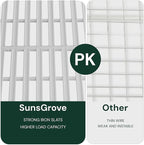 SunsGrove 2x8 Garage Storage Overhead Rack Organization, Adjustable Ceiling - Image 4