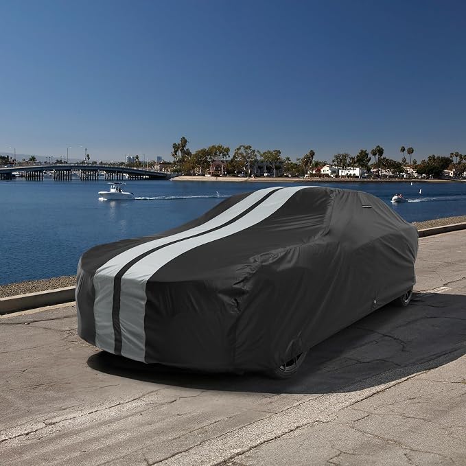 iCarCover Custom Car Cover for Chevy Chevelle Wagon Waterproof All Weather Rain - Image 7