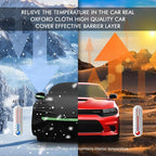 for 2006-2021 Dodge Charger Car Cover 210D Outdoor Waterproof UV Sun Rain Snow - Image 5