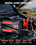 Car Jump Starter 3000A, Car Battery Jump Starter - Image 2