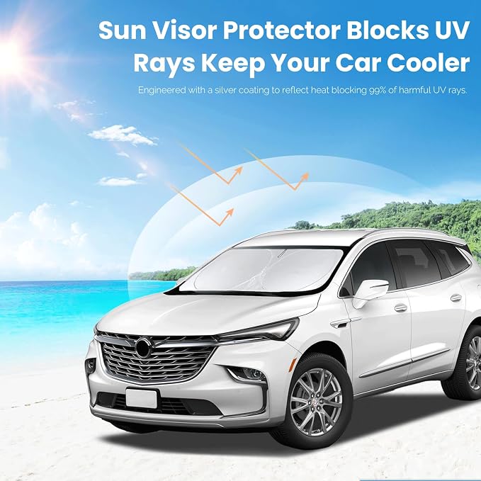 Custom fit Enclave Windshield Sunshade - Image 5