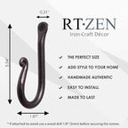 RTZEN Wall Mount Hook Set - Image 8