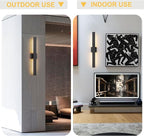 Black Modern LED Outdoor Wall Sconce 31.5" Long Outdoor Wall Lights Exterior - Image 8