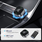 Wireless Carplay Adapter & Android Auto 2025 Upgrade Wired CarPlay to Wireless - Image 6