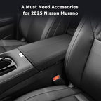 LUWU 2025 Murano Center Console Cover Compatible - Image 7