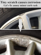 SYOAUTO Silver Rim Touch Up Paint Rim Scratch Repair Pen Wheel Touch Up Paint - Image 3