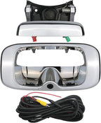 Backup Camera Tailgate Handle Rear View Camera Liftgate Latch Handle Chrome by omoZone