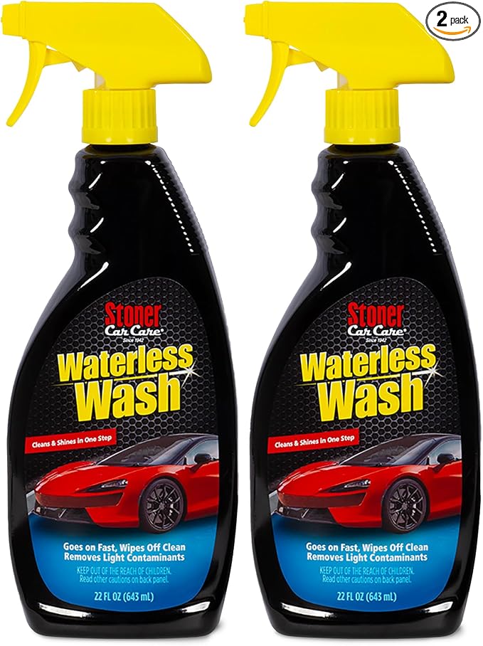 Stoner Car Care 92604-2PK Waterless Wash Car Detailing Spray – Safe, by StonerCarCare