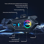Motorcycle Helmet Bluetooth Headset, Outdoor Wireless Bluetooth 5.4 Headphone - Image 6