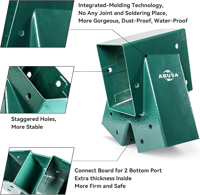 Heavy Duty Swing Sets Brackets Including 2 Green A-Frame Swing Set Brackets and - Image 2