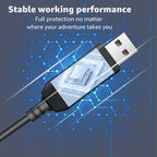 3.3FT USB to RJ11 Plug Cable, Radar Detector Cable Compatible - Image 2