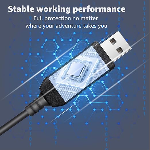 3.3FT USB to RJ11 Plug Cable, Radar Detector Cable Compatible - Image 2