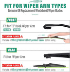 22" 20" 12" Windshield Wiper Blades Replacement - Image 8
