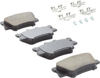 Premium Ceramic Rear Brake Pads Compatible - Image 2