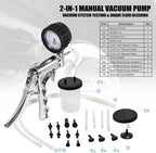 Hand Vacuum Pump Brake Bleeder Kit - Image 2