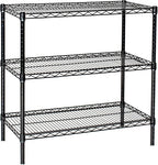 Omega 21" Deep x 54" Wide x 96" High 3 Tier Black Starter Shelving Unit by OmegaProductsCorporation