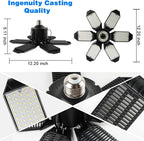 Garage Lights - 2Pack Super Bright 32000LM LED Garage Ceiling Light 6500K LED - Image 7