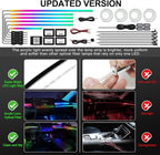 Dreamcolor Acrylic Interior Car LED Strip Light - Image 5