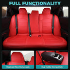 for Toyota Camry Seat Covers LE SE SE Nightshade 2018 2019 2020 2021 2022 2023 - Image 5