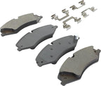 Premium Semi-Metallic Front Brake Pads Compatible - Image 2