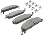 Premium Semi-Metallic Rear Brake Pads Compatible - Image 2