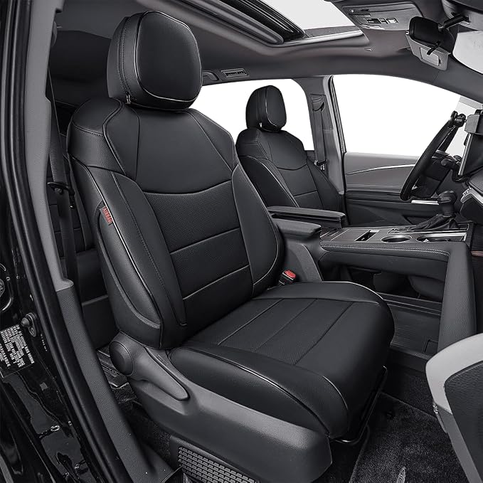 EKR Sienna Seat Covers for Toyota Sienna LE, XLE Plus 8-Passenger Seating 2021 by EKR