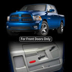Car Front Interior Door Panels Reflector Red Inner Door Panel Reflector Plate - Image 3