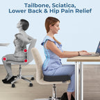 5 STARS UNITED Seat Cushion for Tailbone Pain Relief – Memory Foam Lifting - Image 3