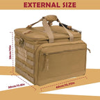 Patrol Bag Law Enforcement, Police Gear Car Front Seat Vehicle Organizer Bags - Image 5