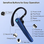 Bluetooth Headset V5.3, Wireless Earpiece - Image 7