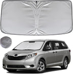 KAYZT Windshield Sun Shade for 2011-2020 Toyota Sienna Mini Van Foldable by KAYZT