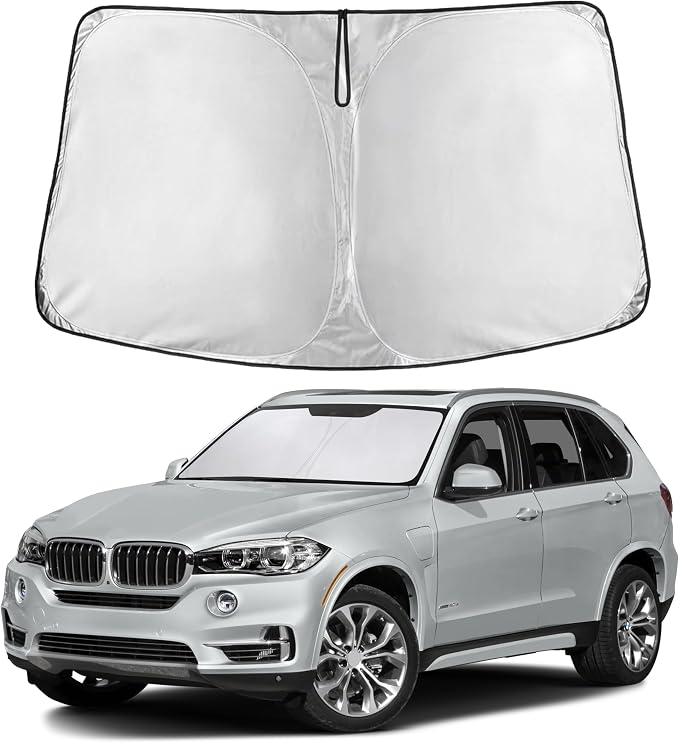 EcoNour Windshield Sun Shade Compatible by EcoNour