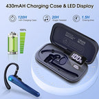 Bluetooth Headset V5.3, Wireless Earpiece - Image 5