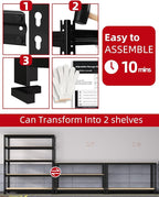 PrimeZone Heavy Duty Garage Storage Shelves - Image 8