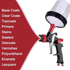 Disposable Paint Mixing Cup Kit, HVLP Paint Sprayer Gun Mixing Cups - Image 5