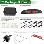 Motoforti Universal Car Auto Vehicle Reverse Backup Radar System Reverse - Image 8