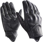 Harssidanzar Leather Motorcycle Gloves by Harssidanzar