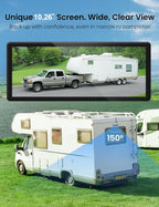 2.5D Display Wireless reversing Camera System FHD 1080P 10.26-inch touchable - Image 6