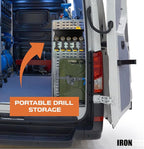 Metal Power Tool Organizer Wall Mount - Image 3