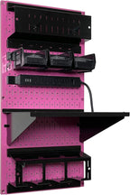 Wall Control Power Tool Storage Organizer Kit Cordless Drill Holder Charging - Image 2