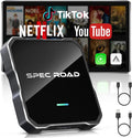 Wireless CarPlay Adapter for iPhone/Android Auto Wireless Adapter, Support by Unknown