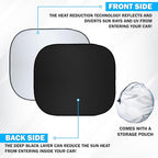 Car Windshield Sun Shade Foldable | Front Windshield Shade - Image 6